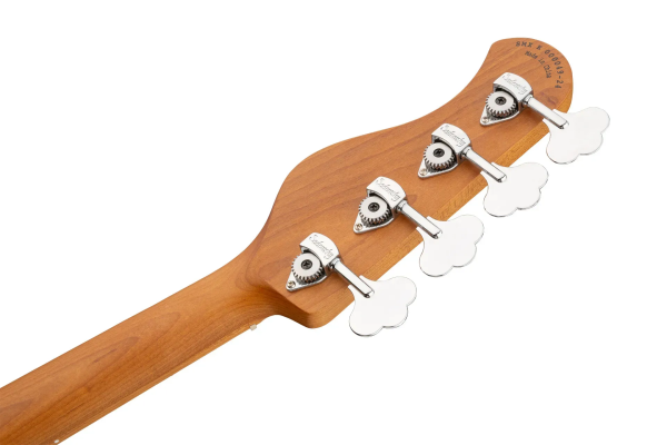 Sadowsky MetroExpress 21-Fret Vintage M Bass, Roasted Maple Fingerboard, 4-String - Solid Olympic White High Polish